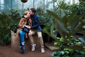 Love Story фотосессия в ботаническом саду 11